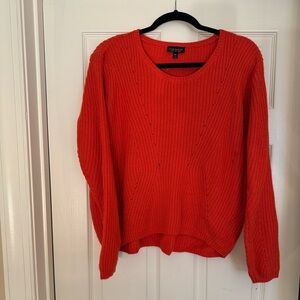 Topshop Knit Crewneck Sweater